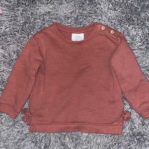 zara 3-6 months sweatshirt